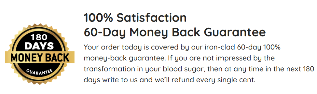 glucoextend money back gurantee